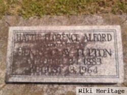 Hattie Florence Alford Fulton