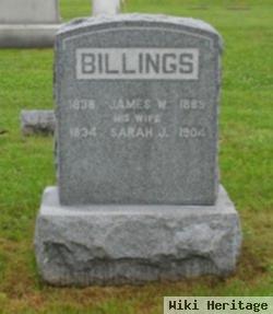 Sarah J. Morton Billings