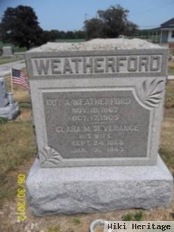 Clara M. Severance Weatherford