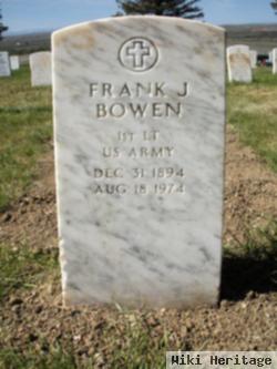 Frank Joseph Bowen