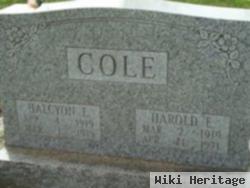 Harold Earl Cole