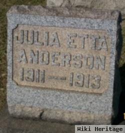 Julia Etta Anderson