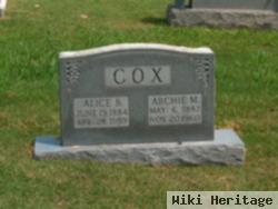 Alice Belle Dotson Cox