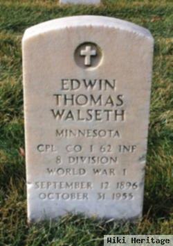 Corp Edwin Thomas Walseth