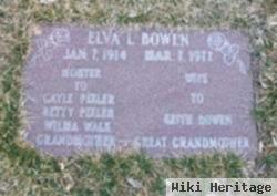 Elva L Bowen