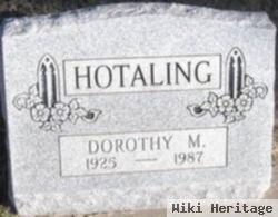 Dorothy M Hotaling