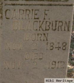Carolyn F. "carrie" Leavell Blackburn