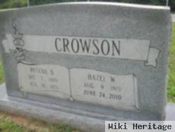 Hazel Woodlief Crowson