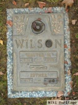 Walter W Wilson