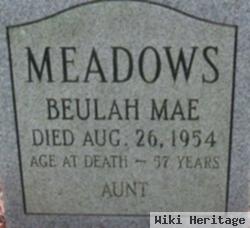 Beulah Mae Wheeler Meadows