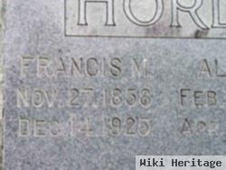 Francis M "frank" Hord