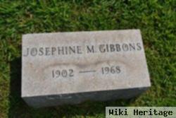 Josephine M Gibbons