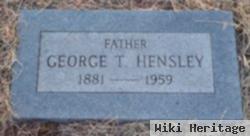 George T Hensley