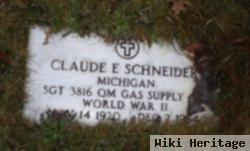 Claude Edward Schneider