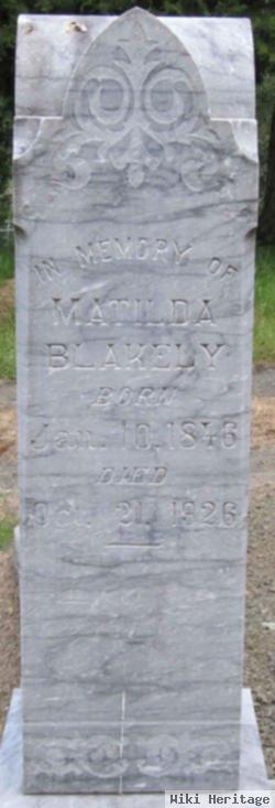 Mathilda Mallard Thompson Blakely