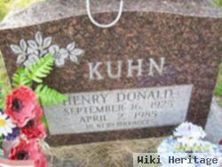 Henry Donald Kuhn