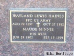 Wayland Lewis Haines