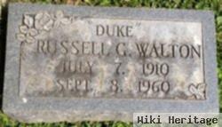 Russell G "duke" Walton