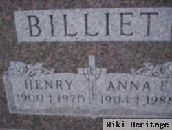 Anna Elizabeth Croegaert Billiet