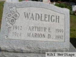 Marion D Wadleigh