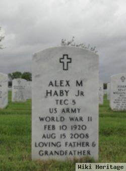 Alex Marlin Haby, Jr