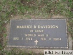 Maurice R. Davidson