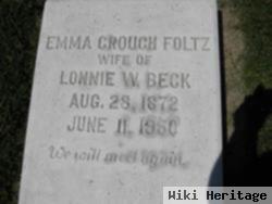 Emma Catherine Crouch Beck