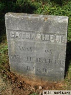 Catharine M Baker