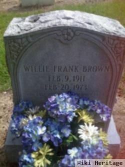 Willie Frank Brown