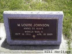 M Louise Johnson