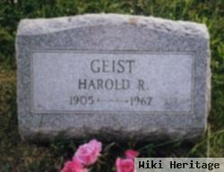 Harold R Geist