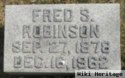 Fred S Robinson