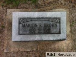 Marion R Brown