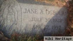 Jane A Ogbourn