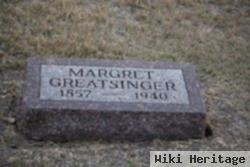 Margaret Elizabeth "margret" Dickinson Greatsinger