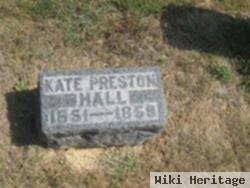 Kate Preston Hall