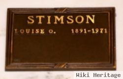 Louise O. Peterson Stimson