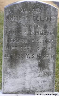 Annie E Elliott Donmoyer