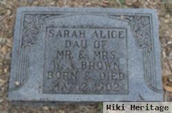 Sarah Alice Brown