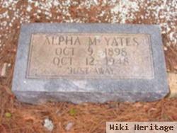 Alpha M. Yates