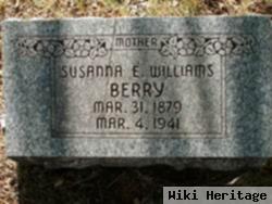 Susanna Elizabeth Williams Berry