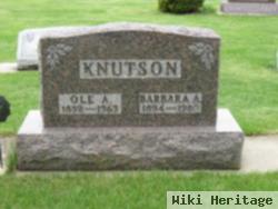 Barbara A Knutson