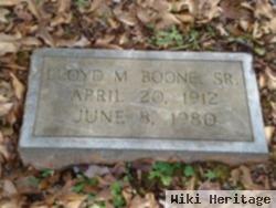 Lloyd Morris Boone, Sr