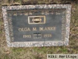 Olga Maria Alwine Blanke