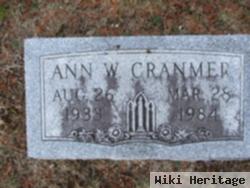 Anne W. Cranmer