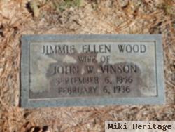 Jimmie Ellen Wood Vinson