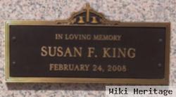 Susan F King
