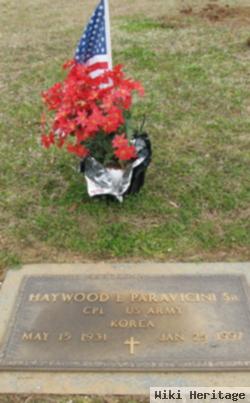 Haywood L Paravicini, Sr