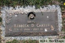 Rebecca D. Carter