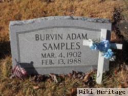 Burvin Adam Samples